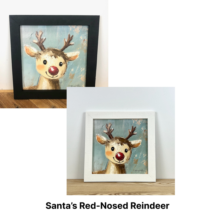 Christmas Framed Wall Art - Large Square