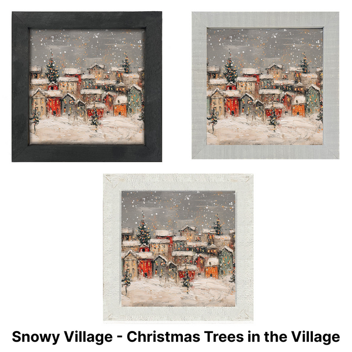 Christmas Framed Wall Art - Large Square
