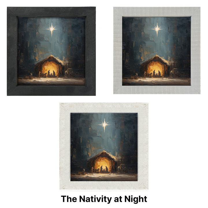 Christmas Framed Wall Art - Large Square