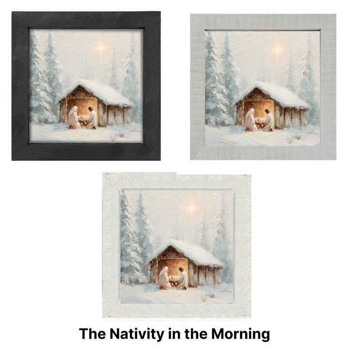 Christmas Framed Wall Art - Large Square