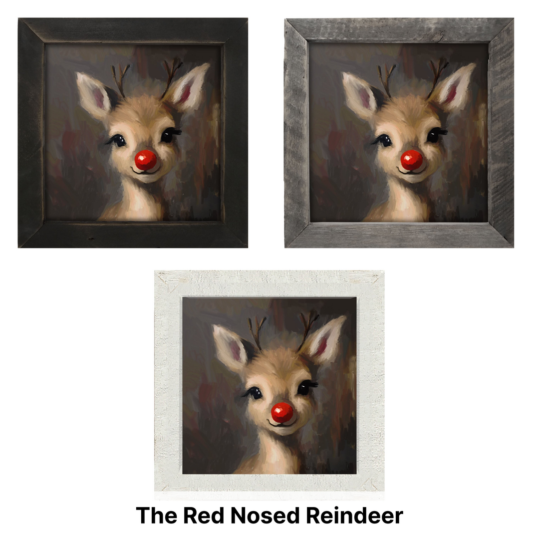 Christmas Framed Wall Art - Large Square
