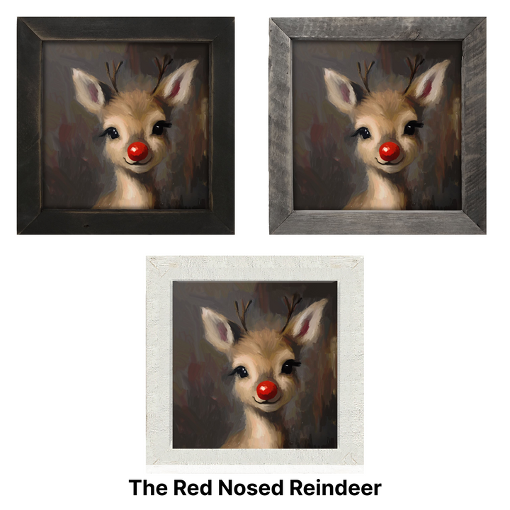 Christmas Framed Wall Art - Large Square