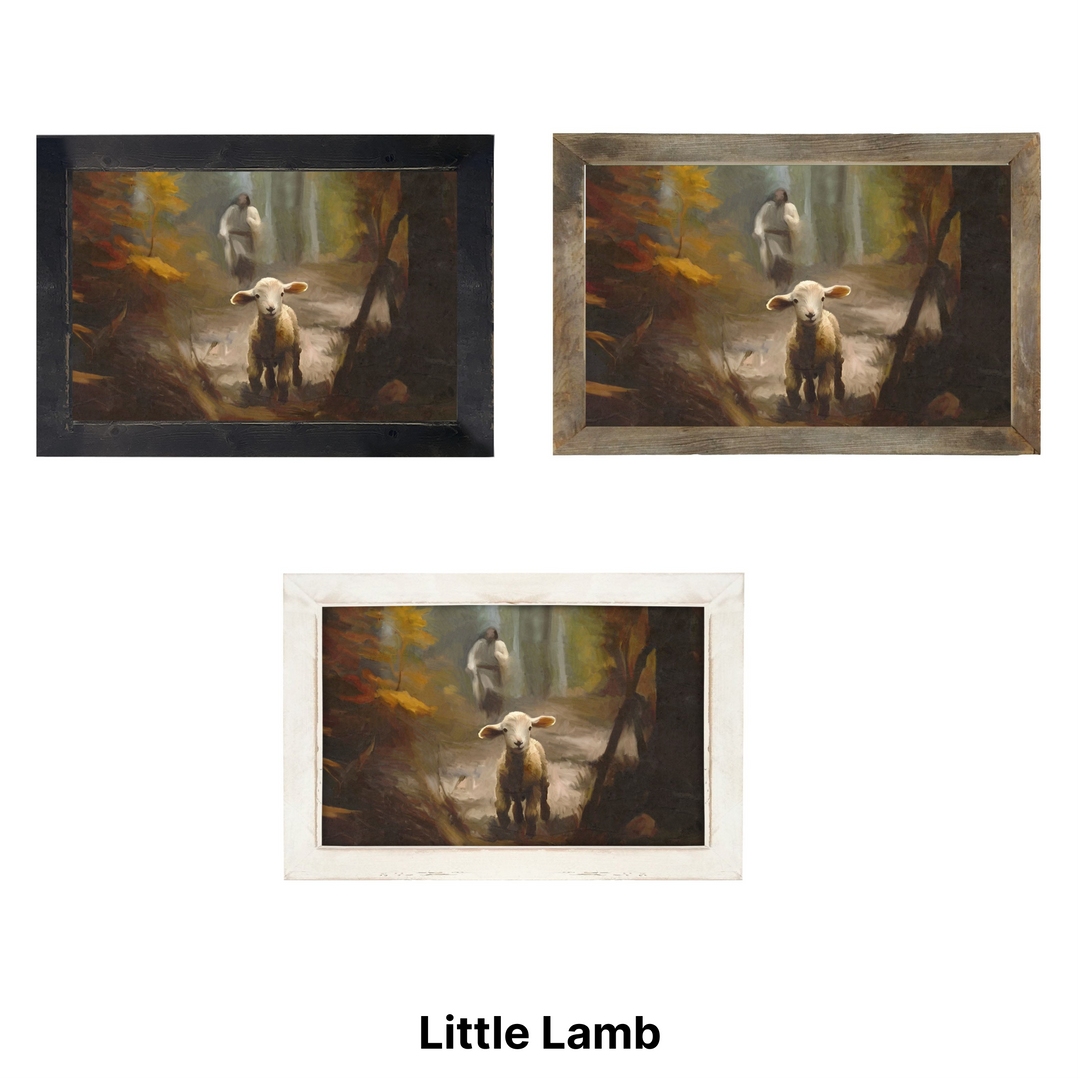 Christmas Framed Wall Art - Small Rectangle