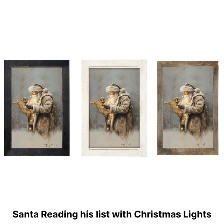 Christmas Framed Wall Art - Small Rectangle