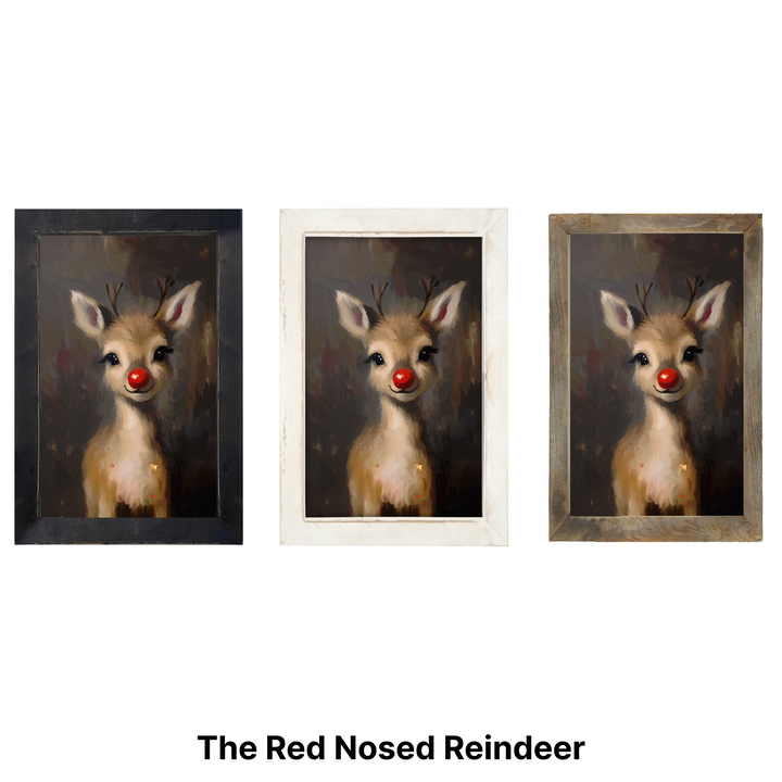 Christmas Framed Wall Art - Small Rectangle