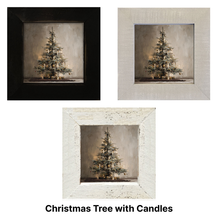 Christmas Framed Wall Art - Small Square