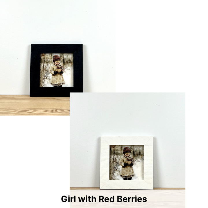 Christmas Framed Wall Art - Small Square