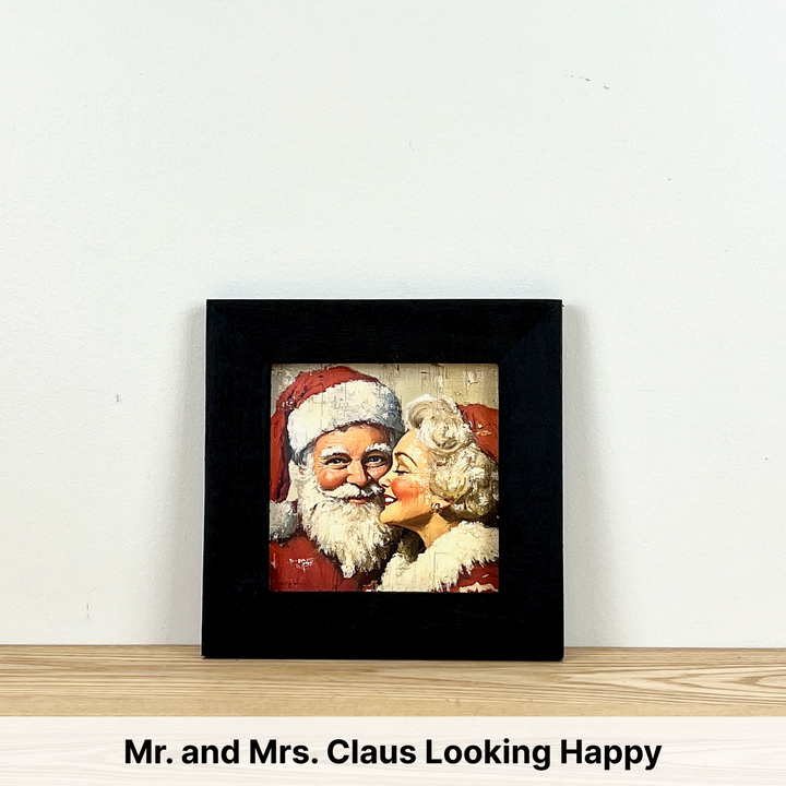 Christmas Framed Wall Art - Small Square