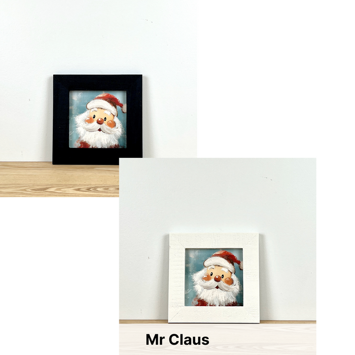 Christmas Framed Wall Art - Small Square