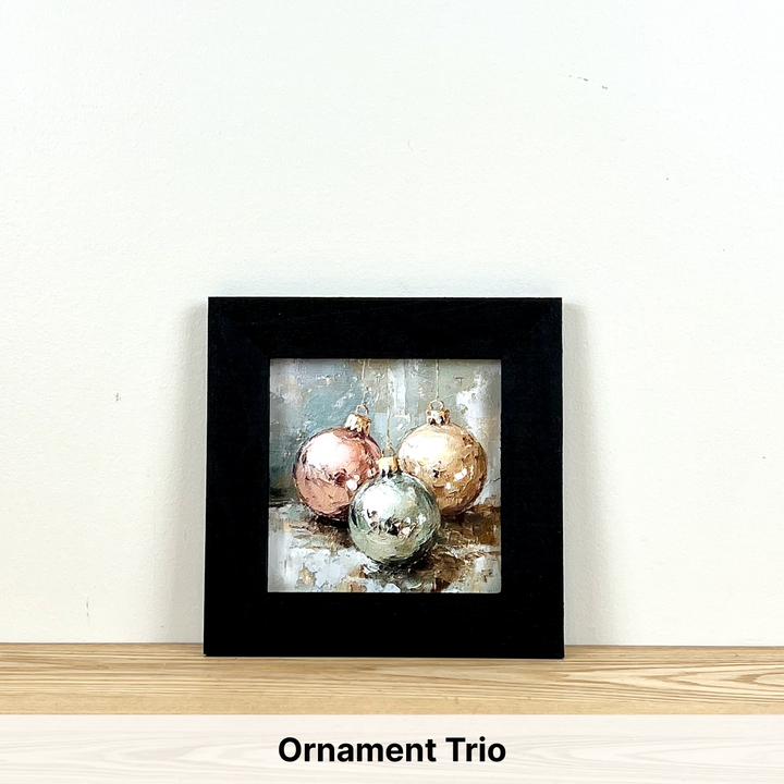 Christmas Framed Wall Art - Small Square