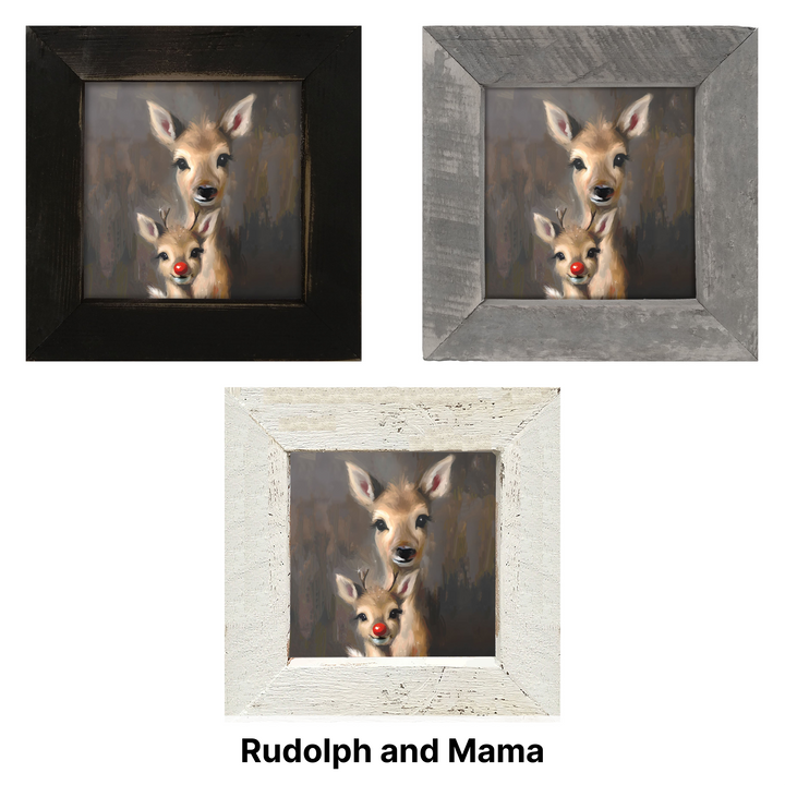 Christmas Framed Wall Art - Small Square