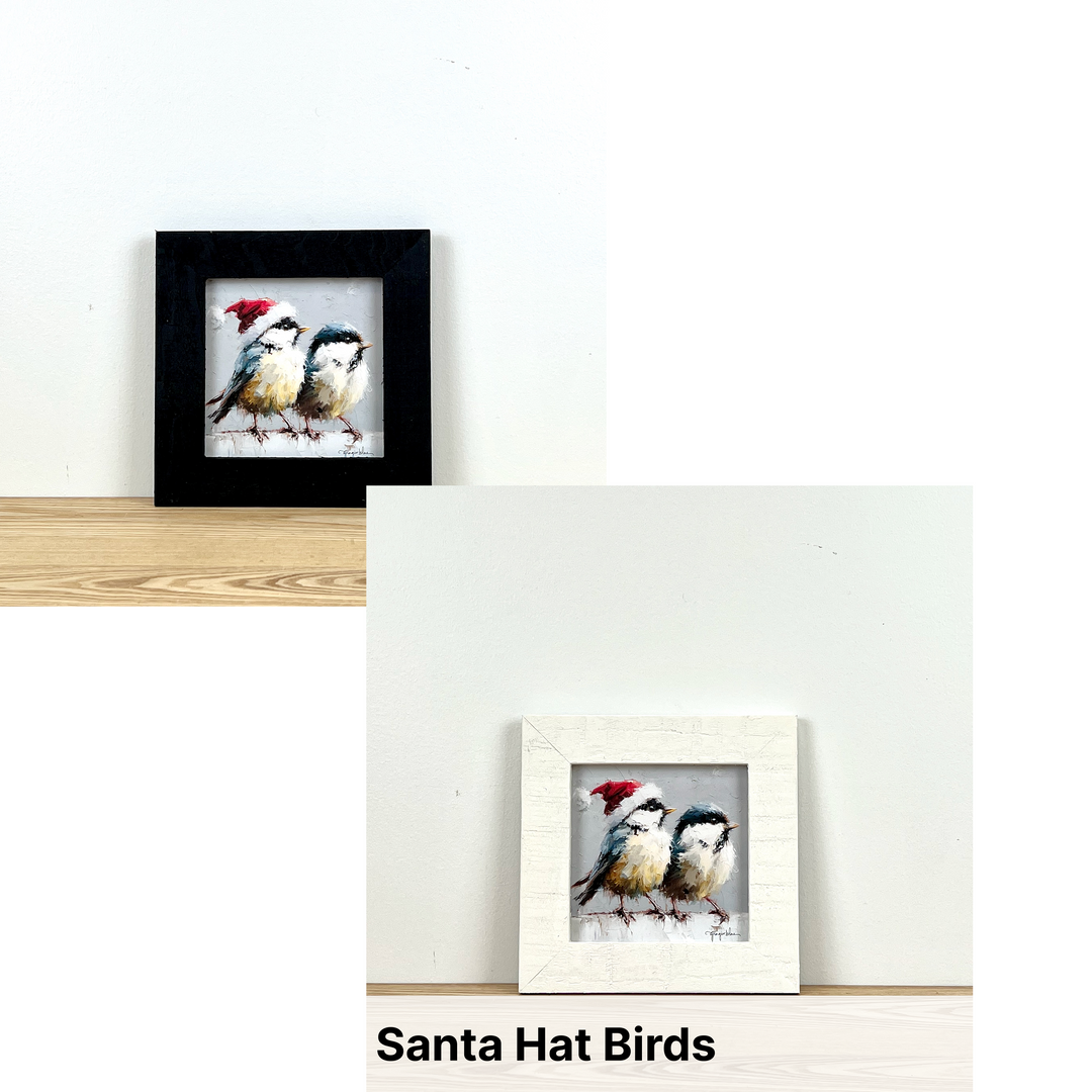 Christmas Framed Wall Art - Small Square
