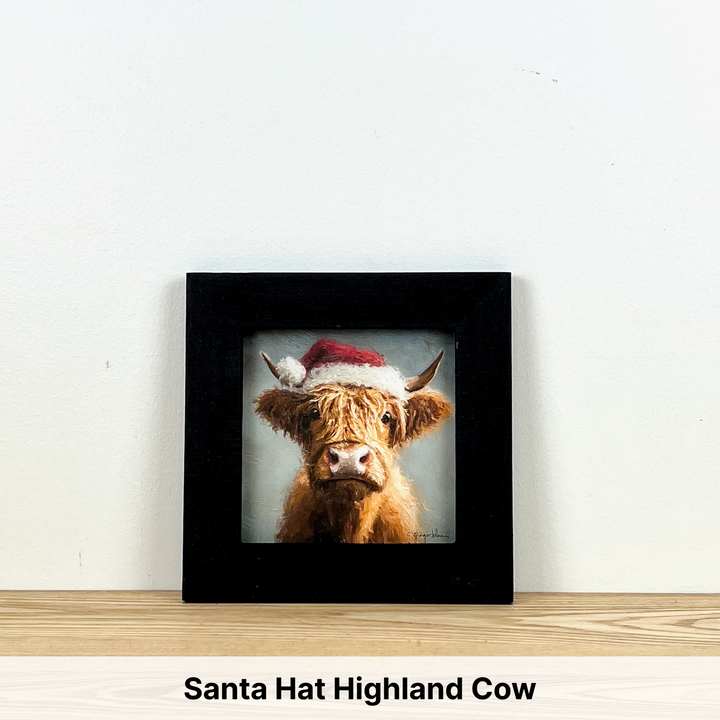 Christmas Framed Wall Art - Small Square