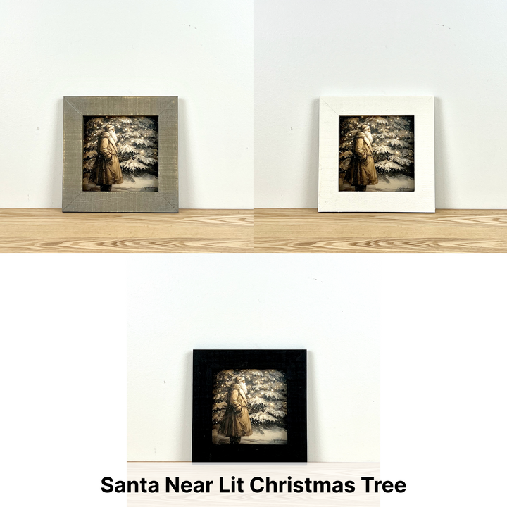 Christmas Framed Wall Art - Small Square