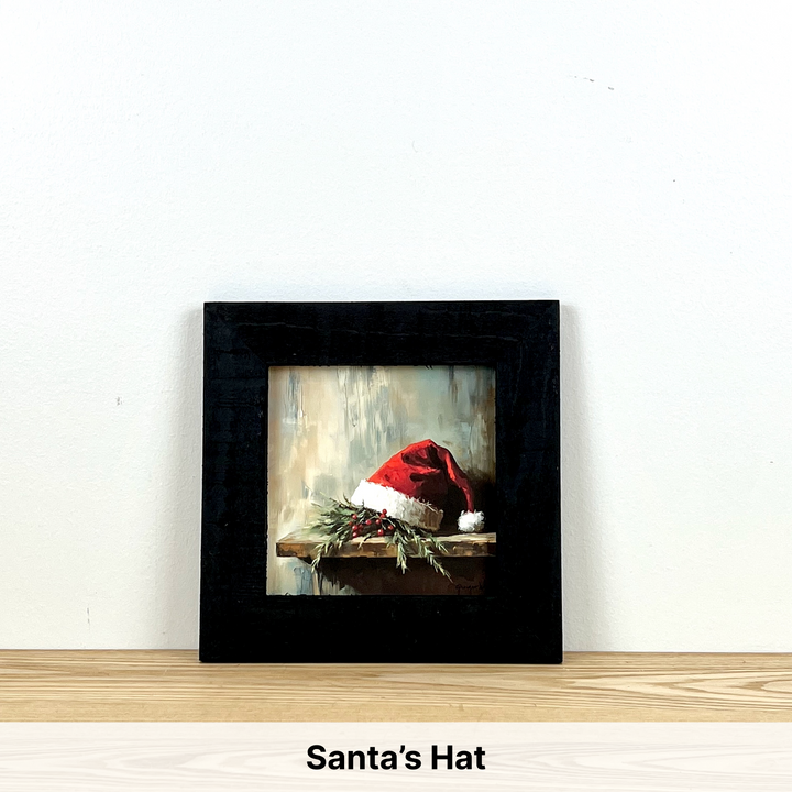 Christmas Framed Wall Art - Small Square
