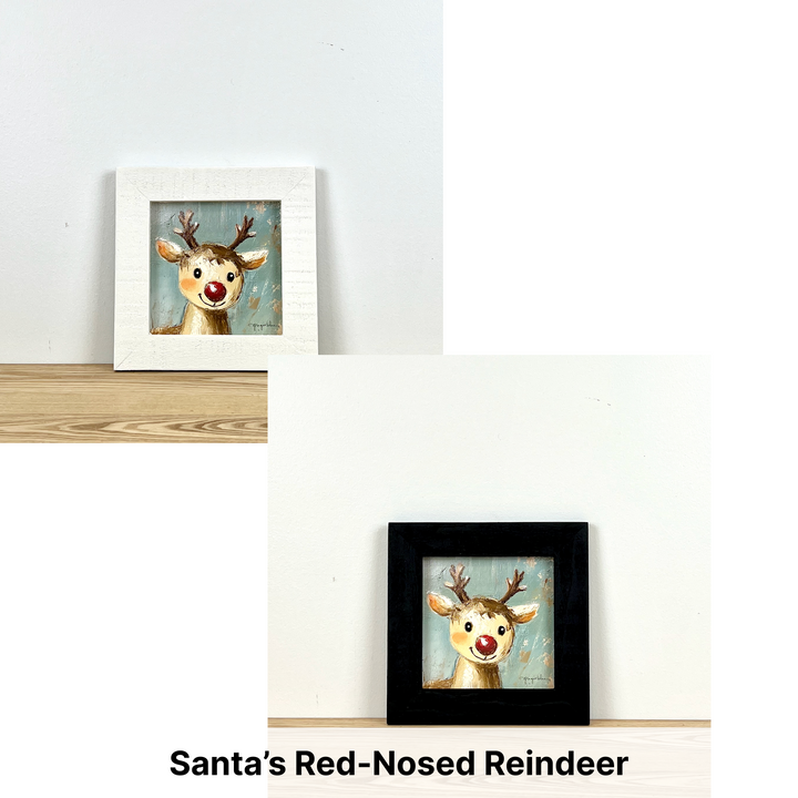 Christmas Framed Wall Art - Small Square