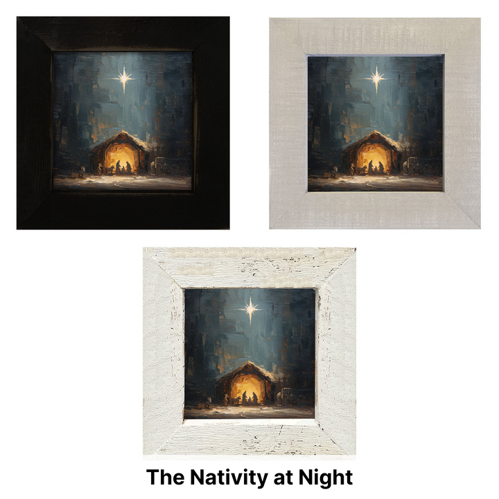 Christmas Framed Wall Art - Small Square