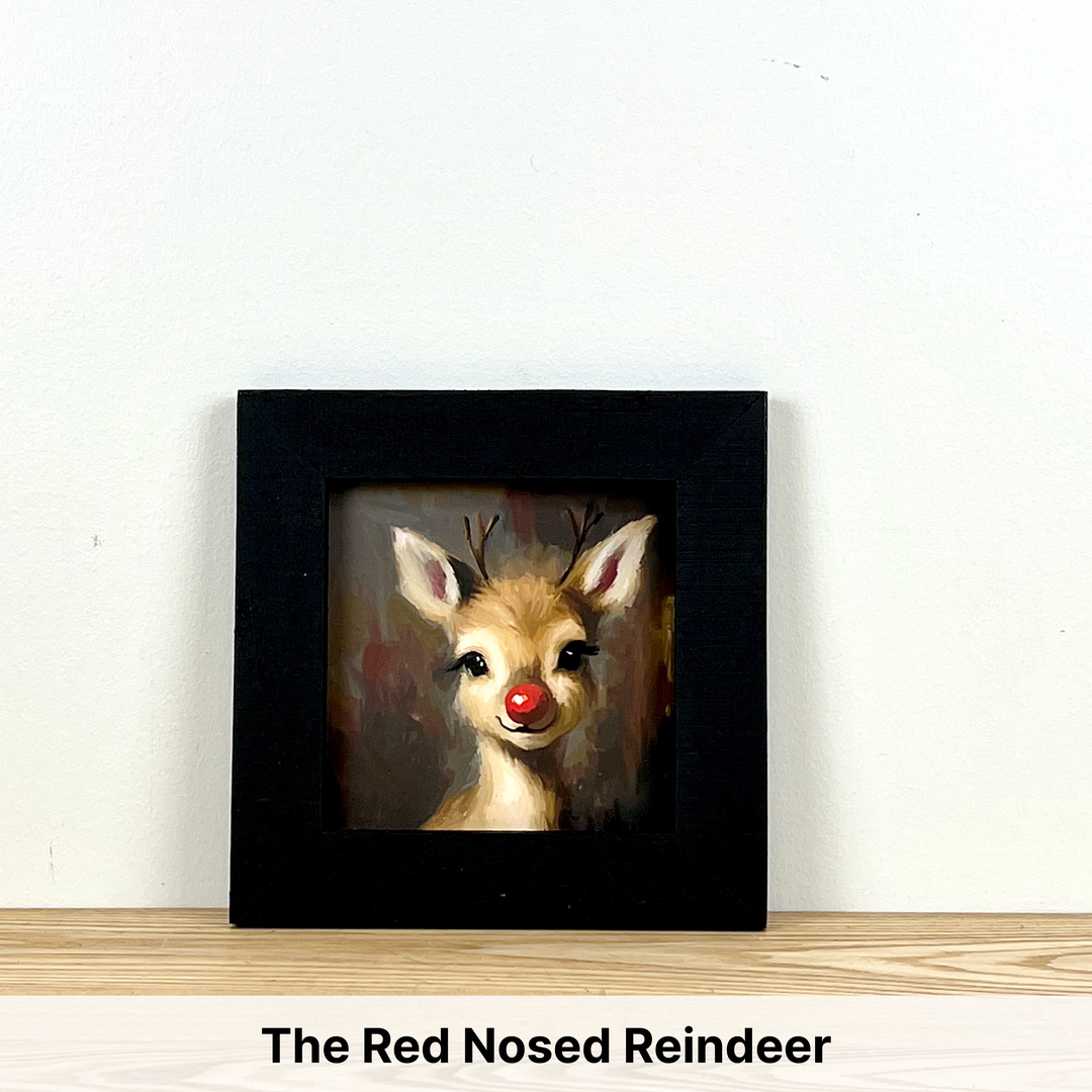 Christmas Framed Wall Art - Small Square