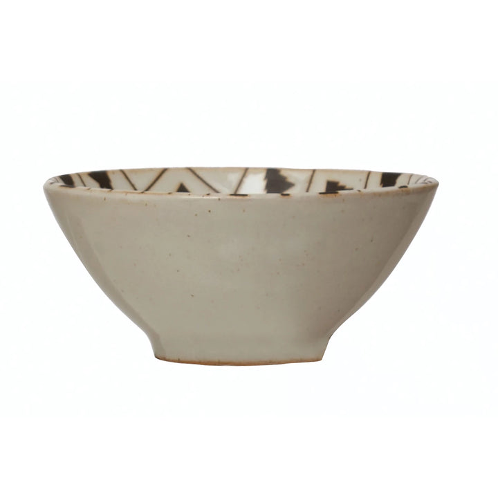 Tree Pattern Reactive Glaze Stoneware - 2 Styles