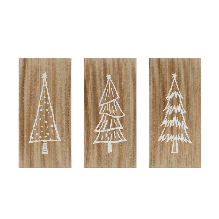 Wall Décor With Christmas Trees, 3 Styles