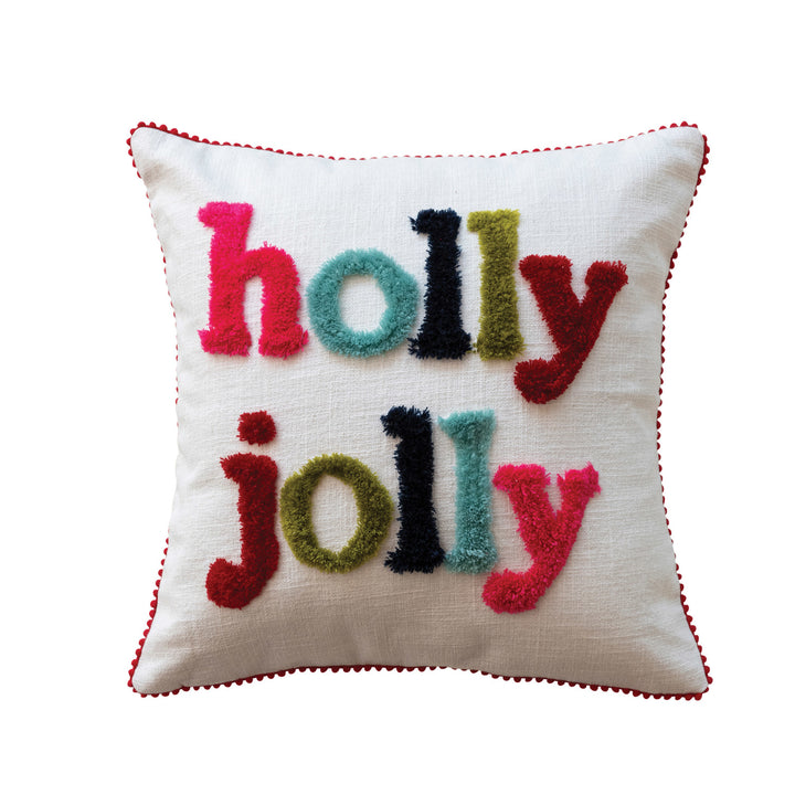 "Holly Jolly" Pillow