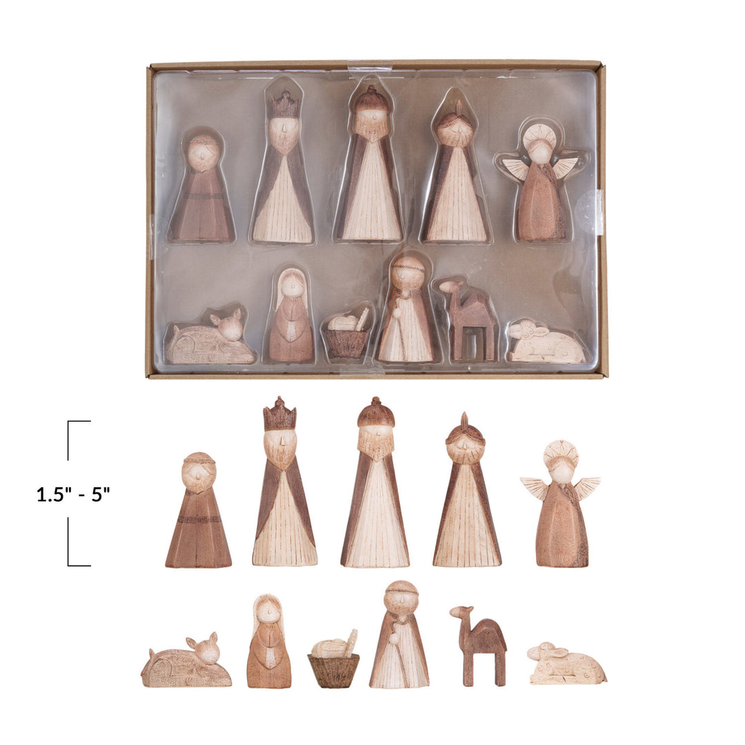 Nativity Scene, Set of 11
