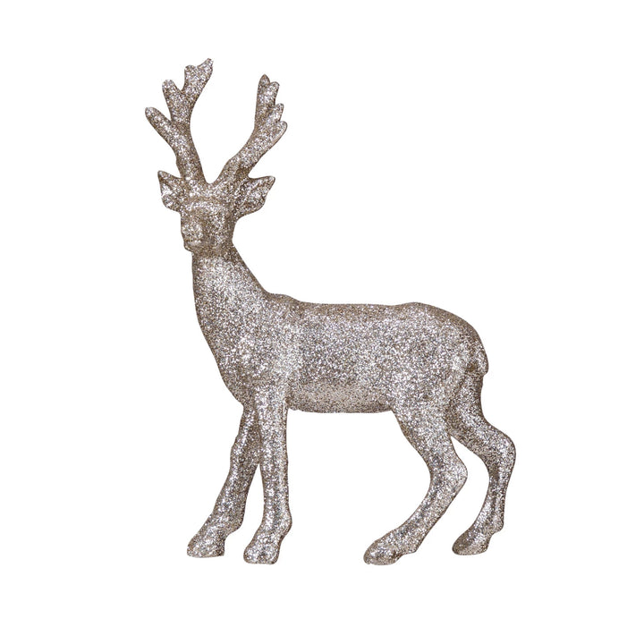 Silver Glitter Deer - 2 Styles