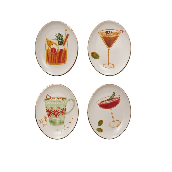 Festive Cocktail DIsh - Set of 4