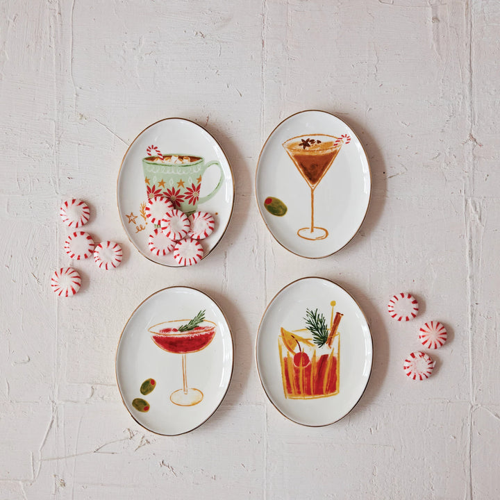 Festive Cocktail DIsh - Set of 4