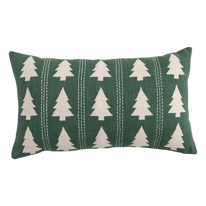 Green Lumbar Pillow - 2 Styles