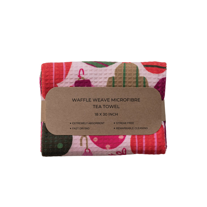 Tea Towel With Holiday Pattern, 4 styles