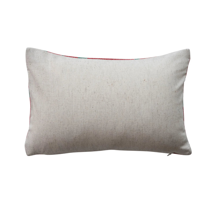 "Don't Get Your Tinsel in a Tangle" Cotton Pillow