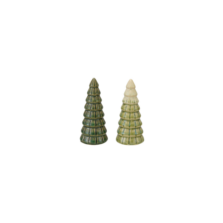 Stoneware Tree - Set of 2, 2 sizes
