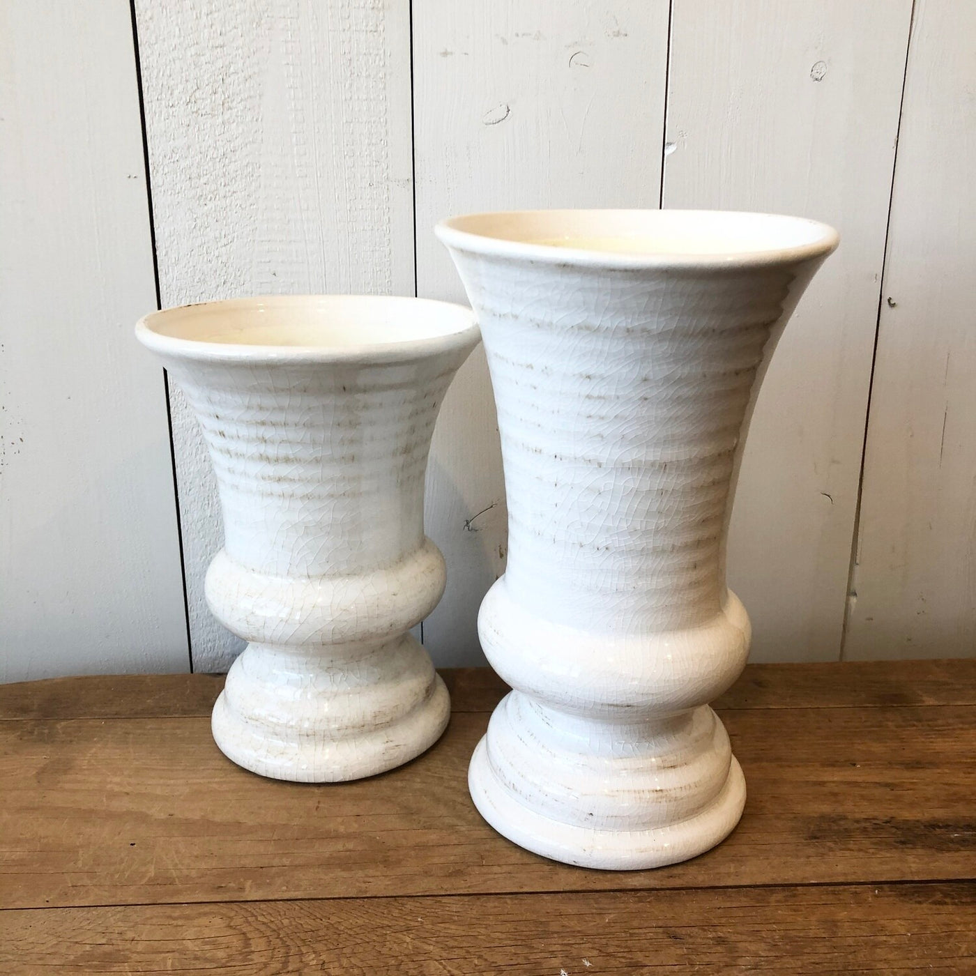 Cream Vases