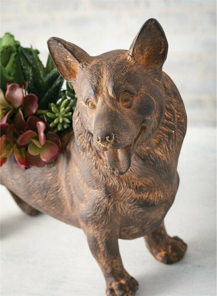 Corgi Planter