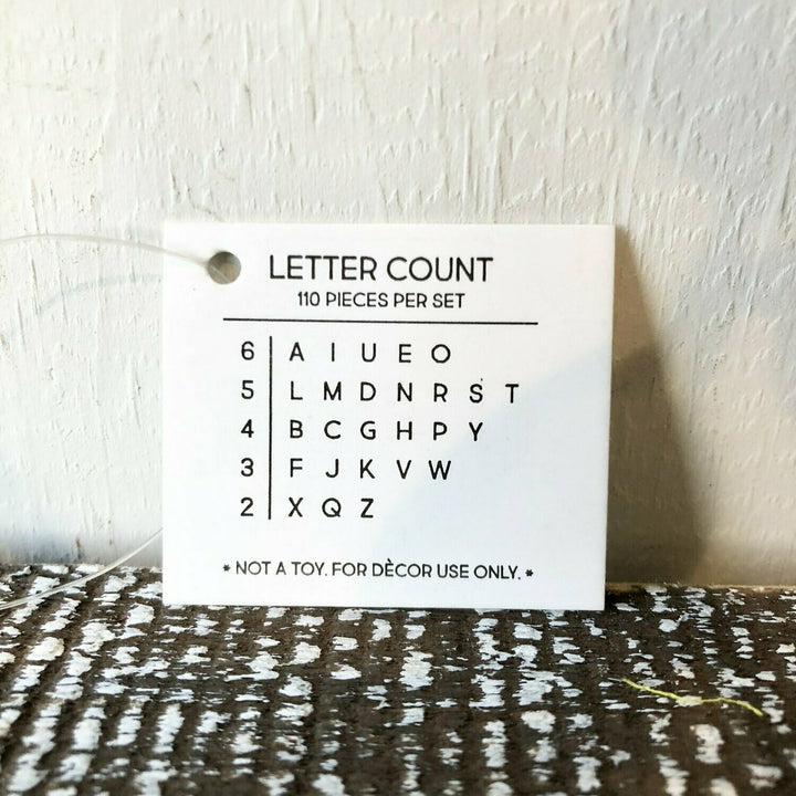 Letter Board Letters, Bag of 110