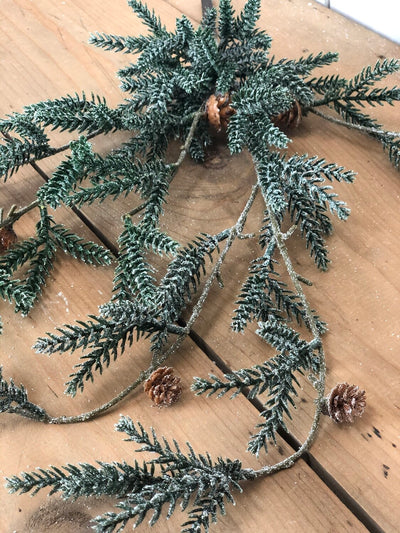 Snow Pine with Pine Cones Vine