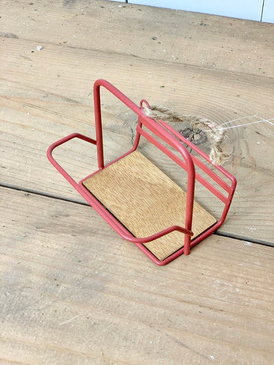 Ski Lift Ornament