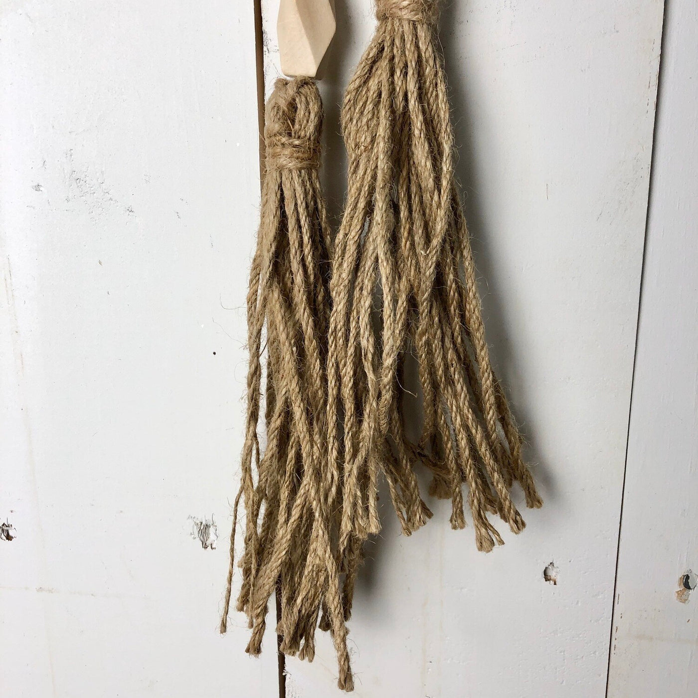 Small Wood Bead Tassel