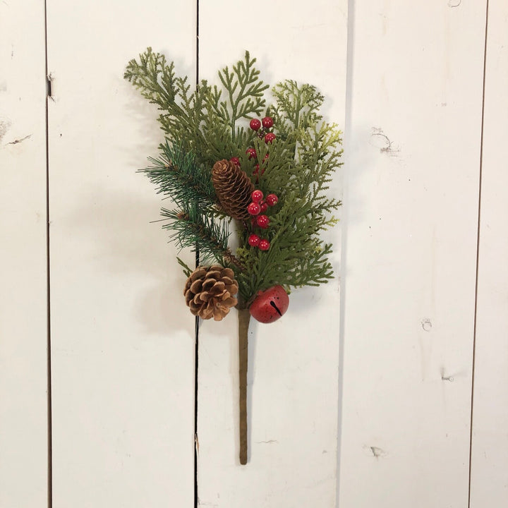 Pine Red Bell Berry Stem
