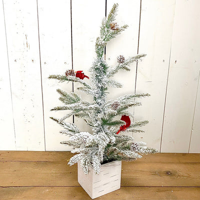 Flocked Cardinal Trees