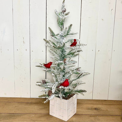 Flocked Cardinal Trees