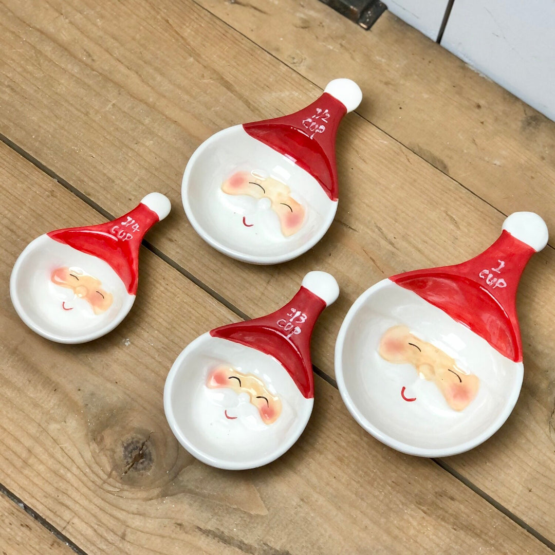 Santa Measuring Cup Set of 4