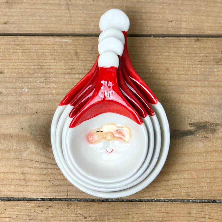 Santa Measuring Cup Set of 4
