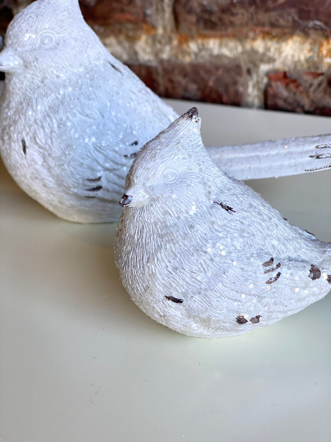 Frosted White Cardinal