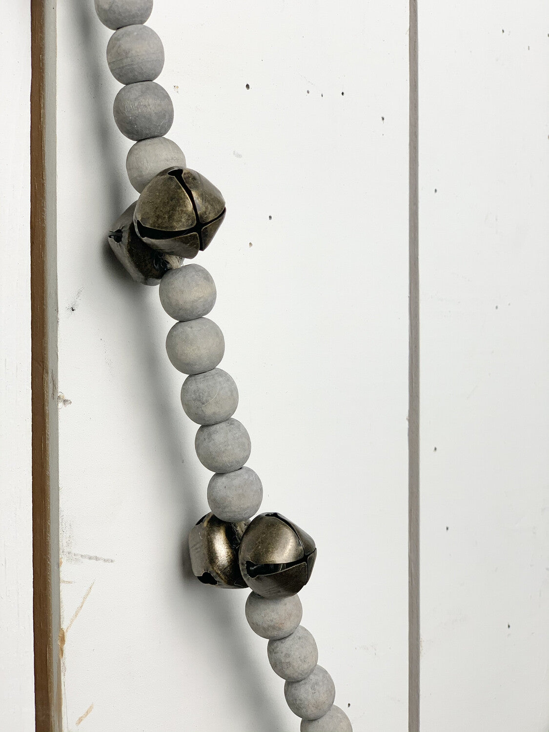 Grey Jingle Bell Garland