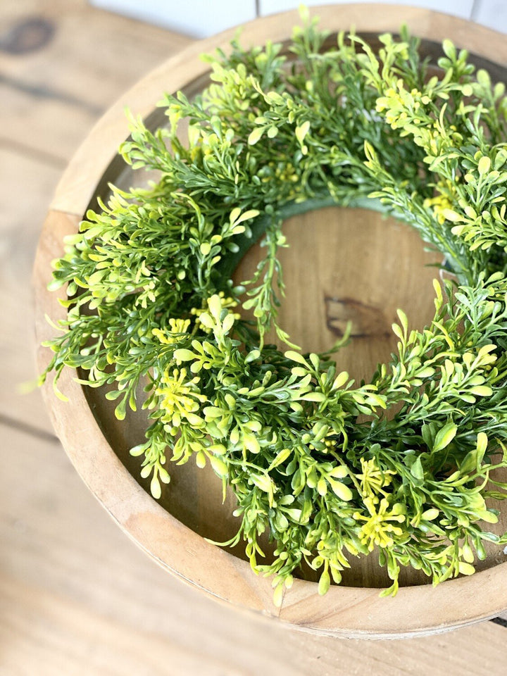 4" Tea Leaf Candle Ring