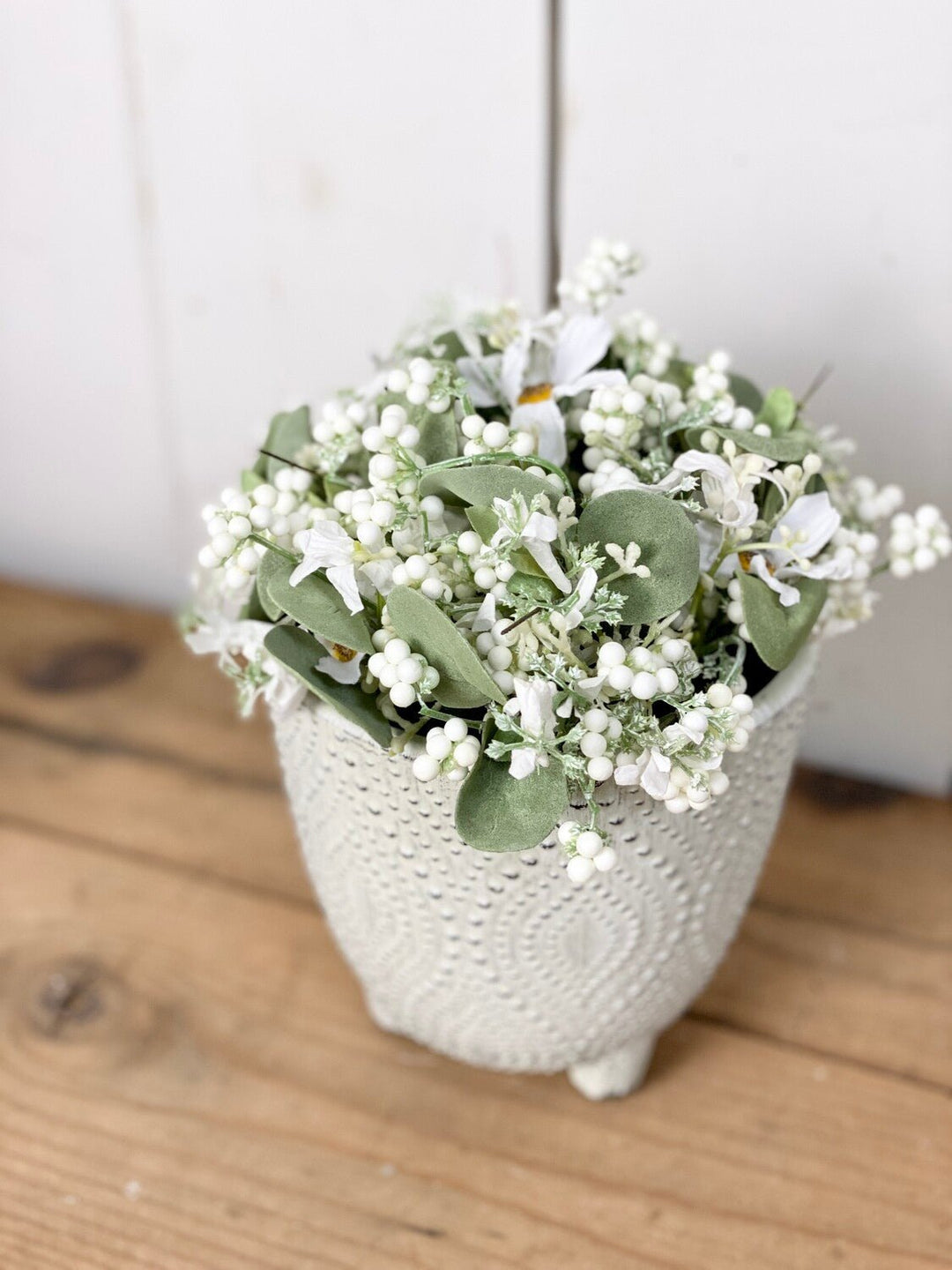 Cream Ceramic Planters