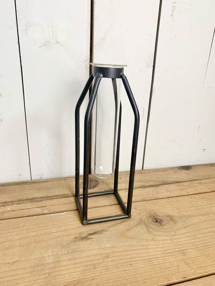Metal Frame Skinny Test Tubes