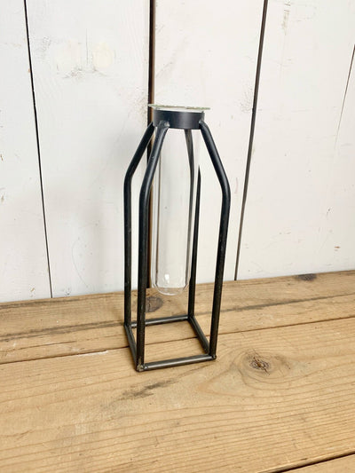 Metal Frame Skinny Test Tubes